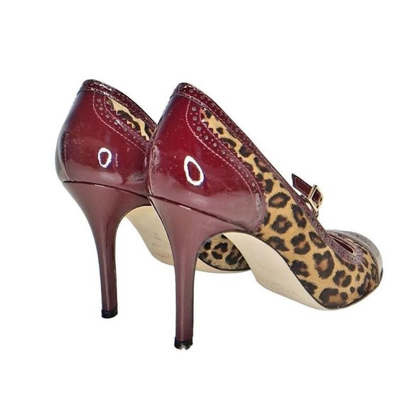 Kate Spade Leopard Mary Jane pump size 10 - Picture 2 of 8